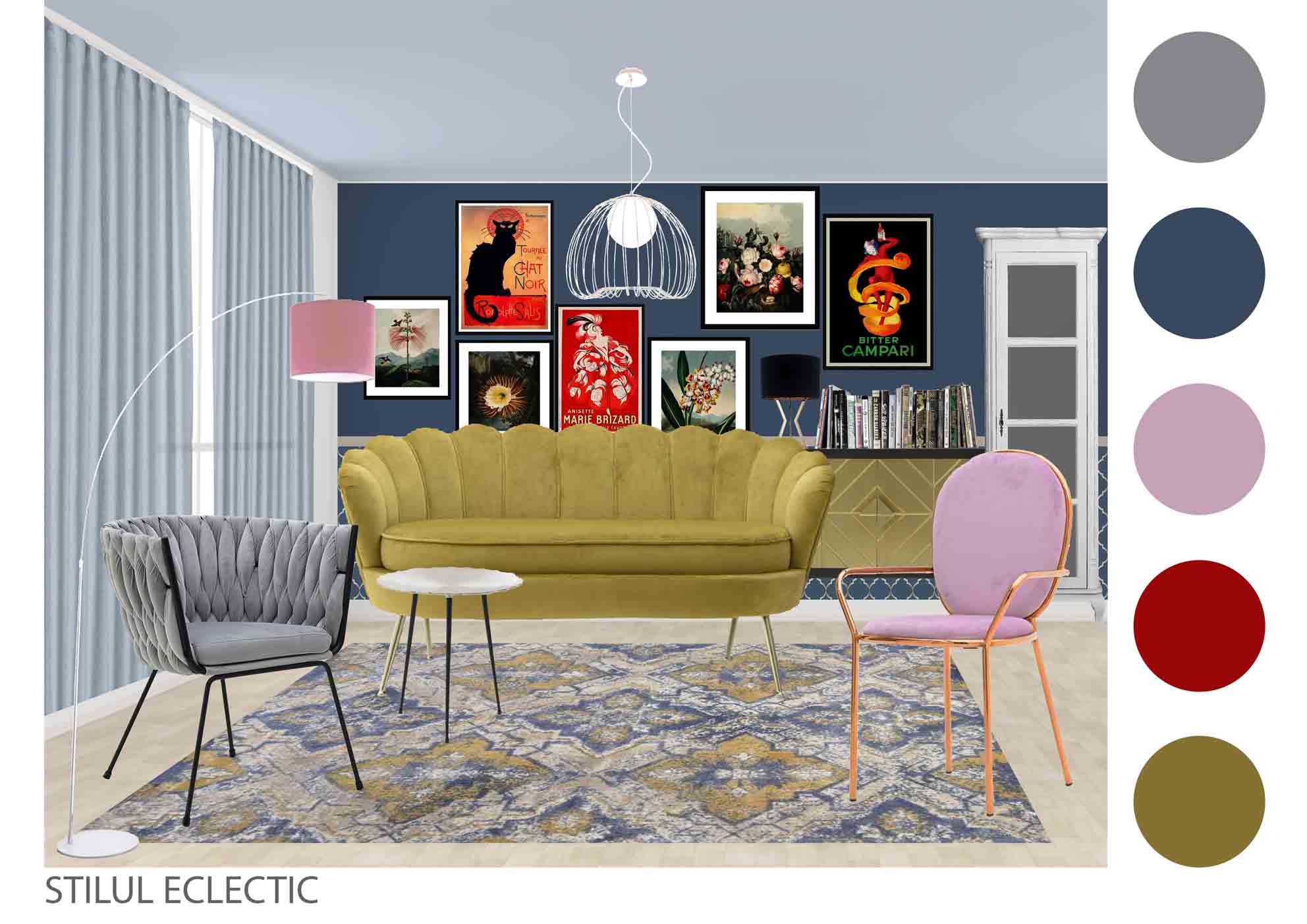 living stilul eclectic